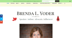 Desktop Screenshot of brendayoder.com